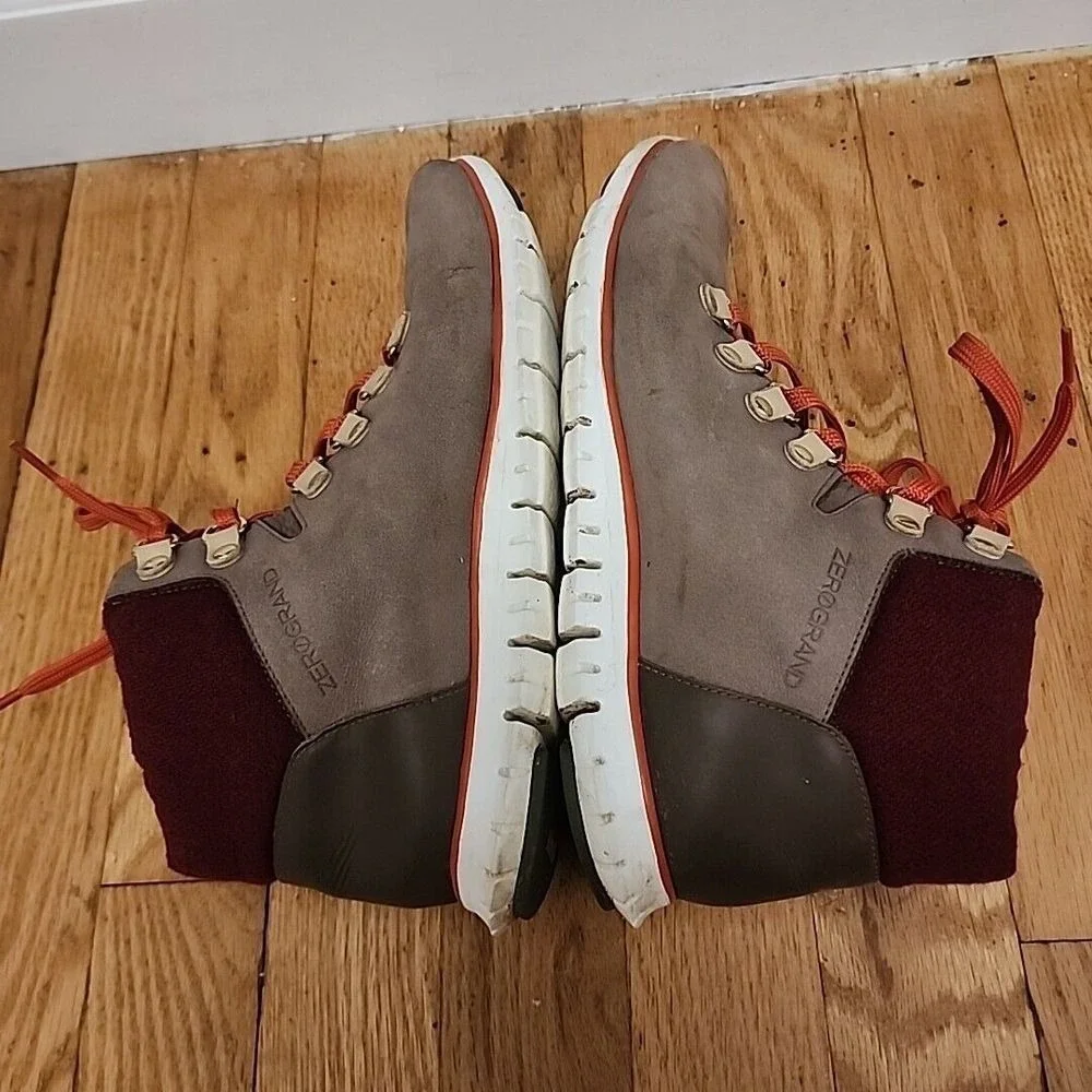 Cole Haan Womens Boots Zerogrand‎ Hiker Size 6.5 B Waterproof Chukka Pre Owned